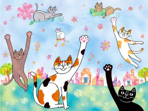 おかべてつろう　いいことあったら、ハイタッチ