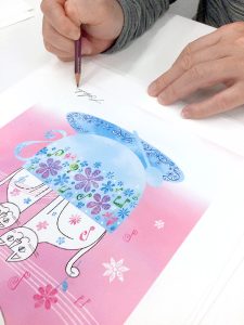 おかべてつろう　サイン画像