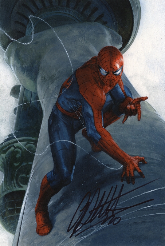 ガブリエーレ・デッロット SPIDER MAN STATUE OF LIBERTY