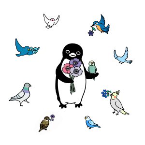 坂崎千春 ペンギンと鳥たちの集い